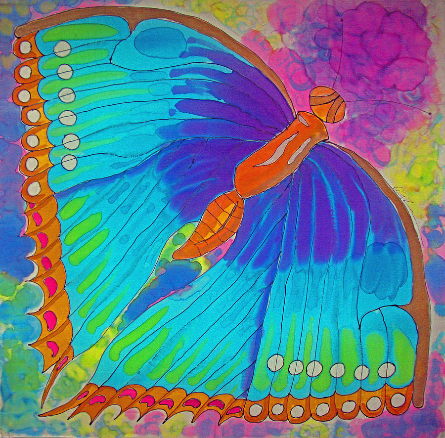 Morphos Garden Painting by Kelly Smith