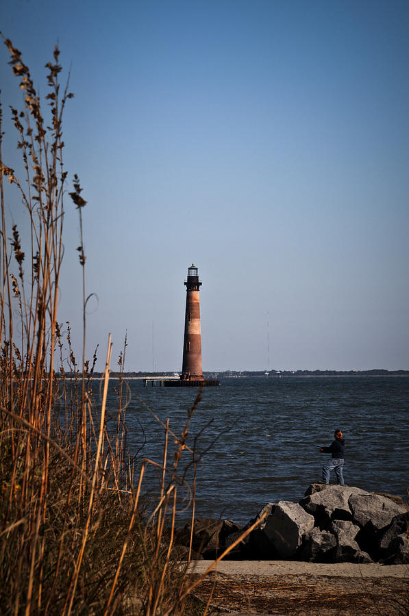 Morris Island Lighthouse Photograph by Deborah Klubertanz