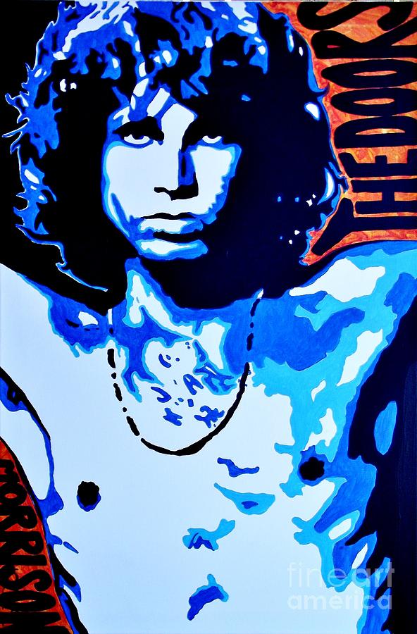 Jim Morrison Painting - Morrison by Kyle  Brock