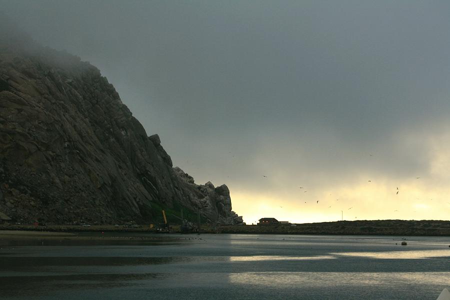Morro Bay Fog Photograph by Douglas Miller
