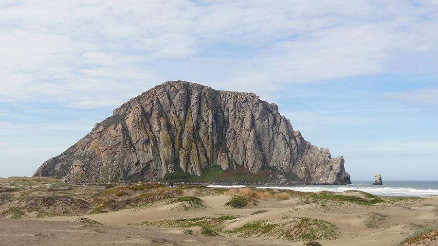 Morro Rock in California Photograph by Ricardo Lim - Fine Art America