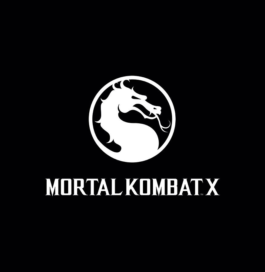 Mortal Kombat X - Dragon Logo Digital Art by Brand A