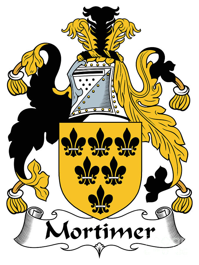 Mortimer Coat of Arms Irish Digital Art by Heraldry