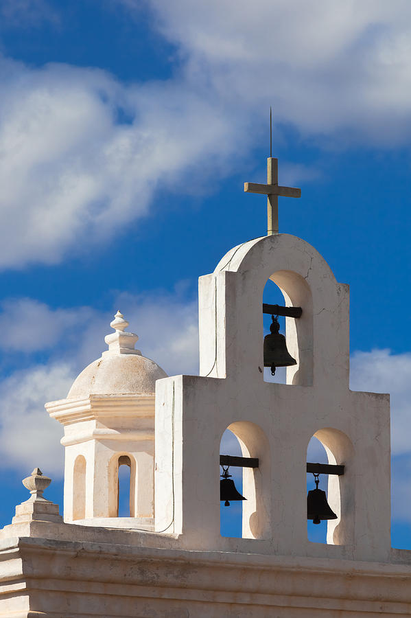 Mortuary Bells at San Xavier del Bac Photograph by Ed Gleichman