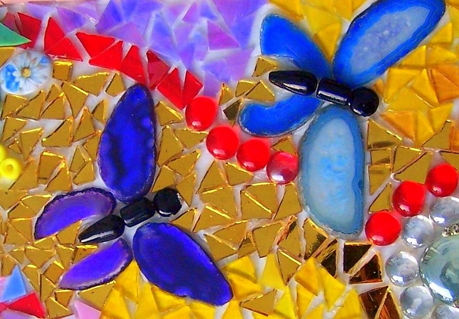Mosaic Butterflies  Photograph by Kathleen Luther