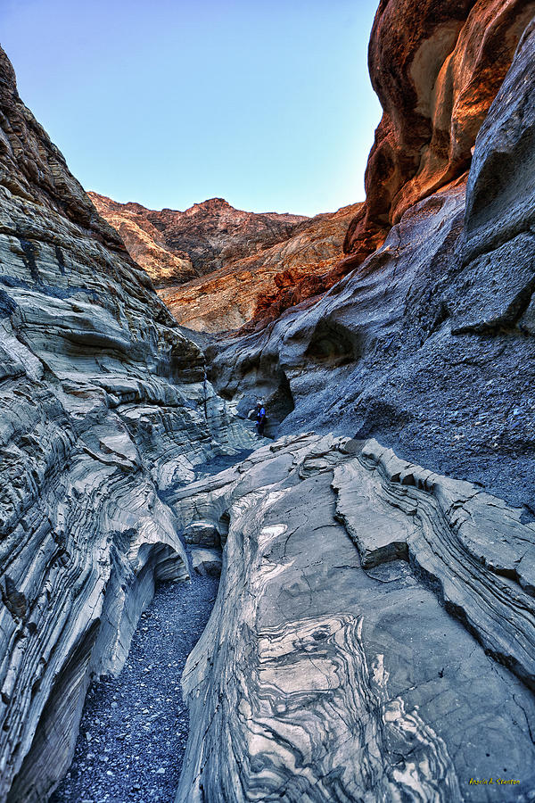 Mosaic Canyon in Death Valley Photograph by Angela Stanton