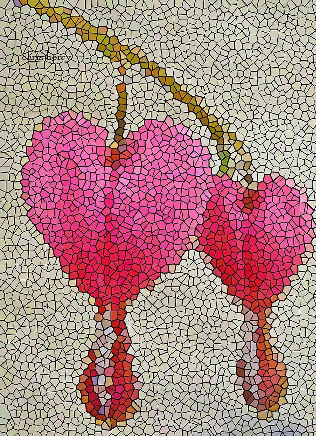 Mosaic Hearts  Photograph by Chris Berry