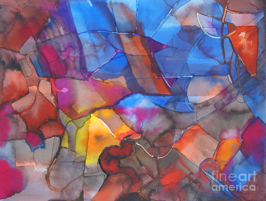 Abstract Painting - Mosaic by Igor Karlov