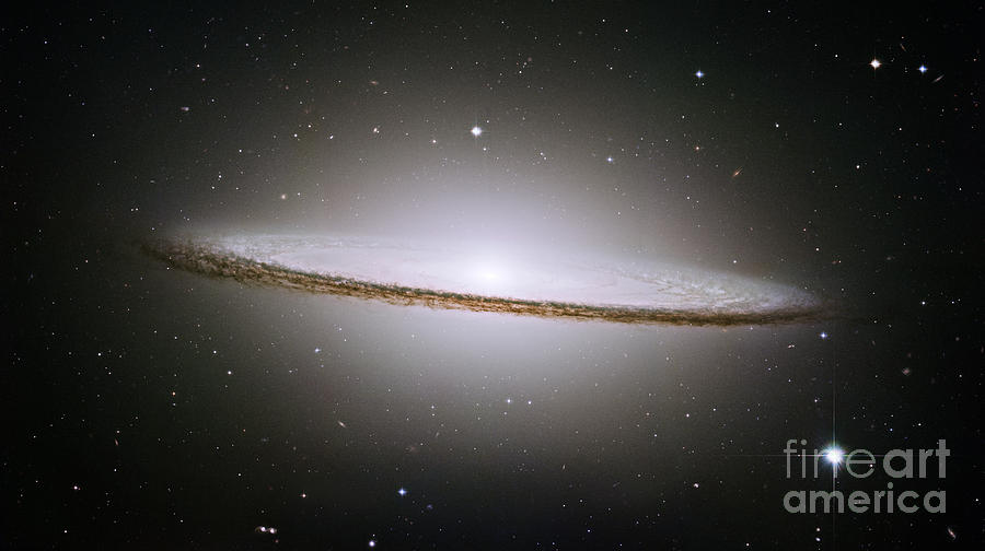 Mosaic Of Sombrero Galaxy Photograph by Science Source