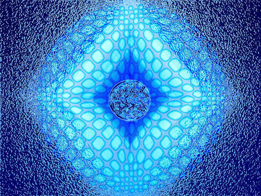 Abstract Digital Art - Mosaic of Beautiful Symmetry by Kellice Swaggerty
