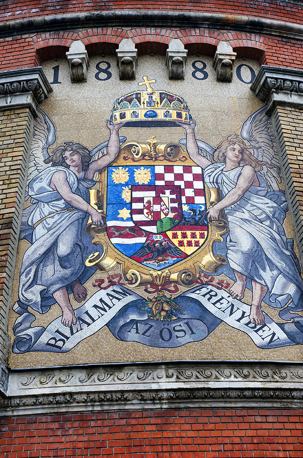 Mosaic on Royal Palace Photograph by Brenda Kean