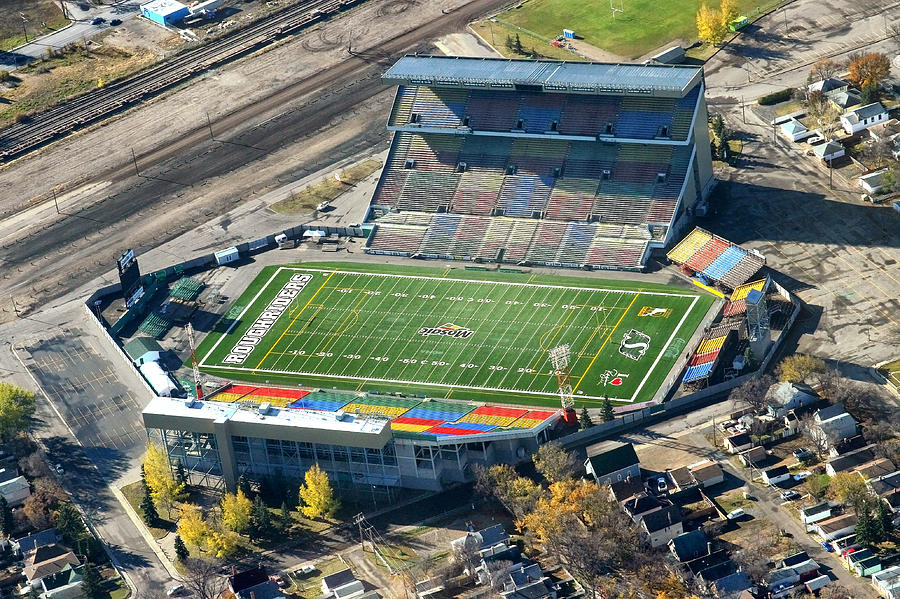 Mosaic Stadium at Taylor Field Photograph by Georgia Clare