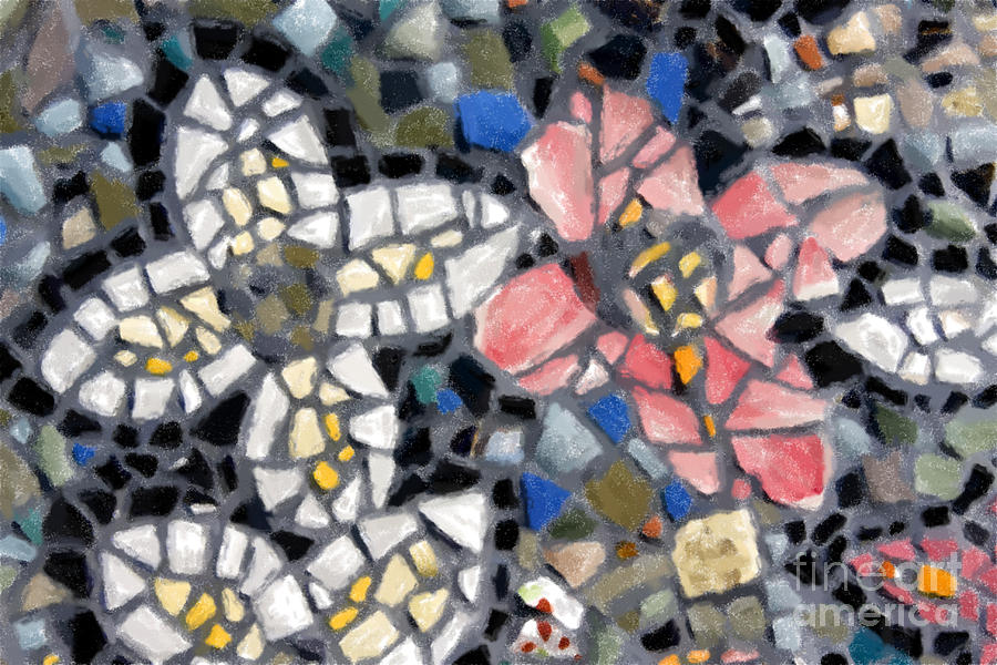 Mosaic Tiles Digital Art by Jill Lang