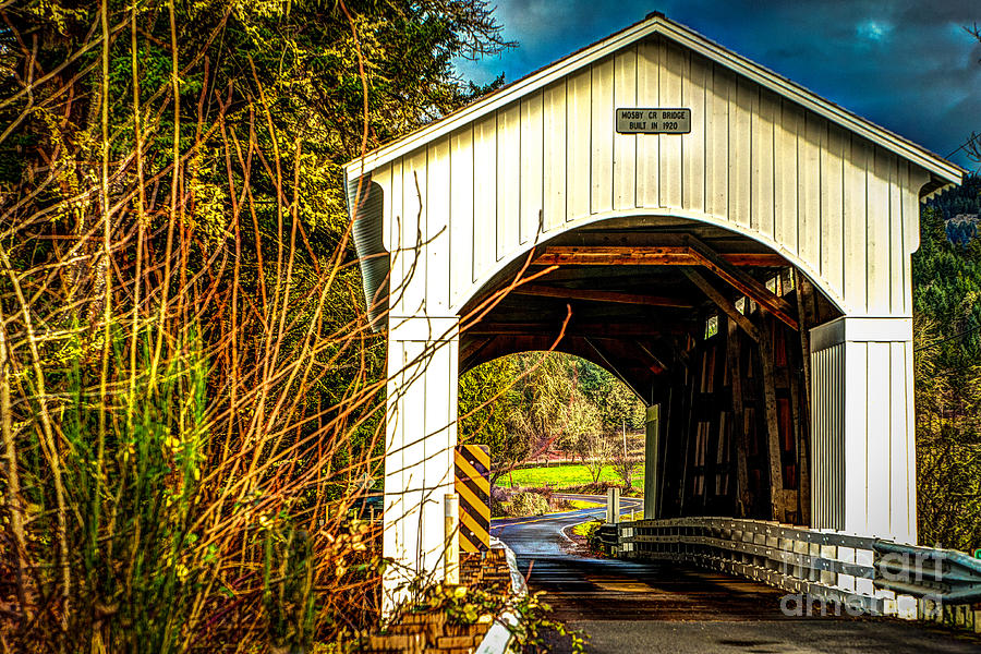 Bridge Photograph - Mosby Creek Bridge by James Adams