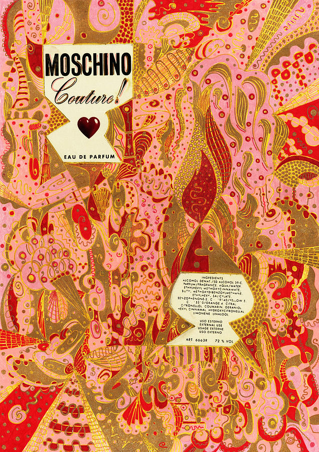 Moschino Painting by Alex Art