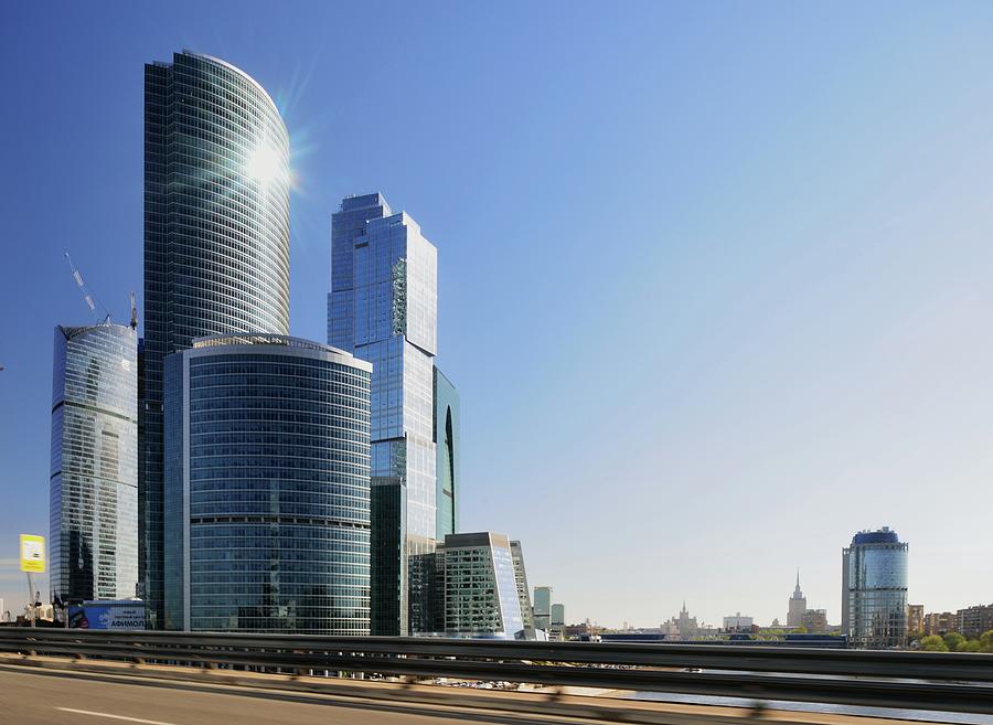Moscow City Photograph by Vladimir Zakharov