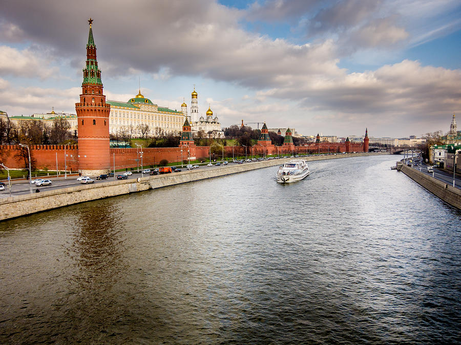 Moscow Kremlin Photograph by Alexey Stiop