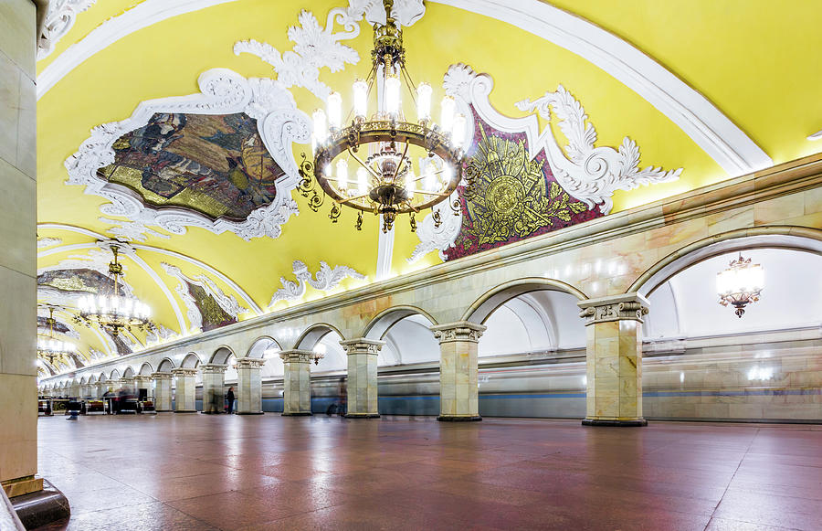 Moscow Metro Station Photograph by Mordolff