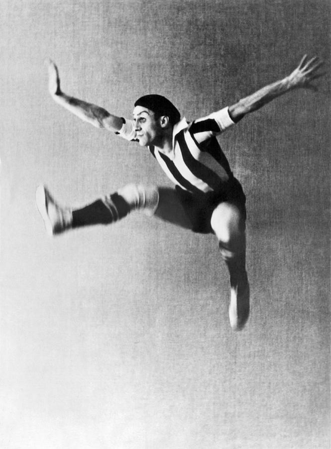 Black And White Photograph - Moscow Opera Ballet Dancer by Underwood Archives
