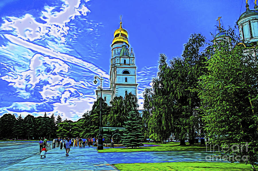 Moscow Painting Photograph by Rick Bragan