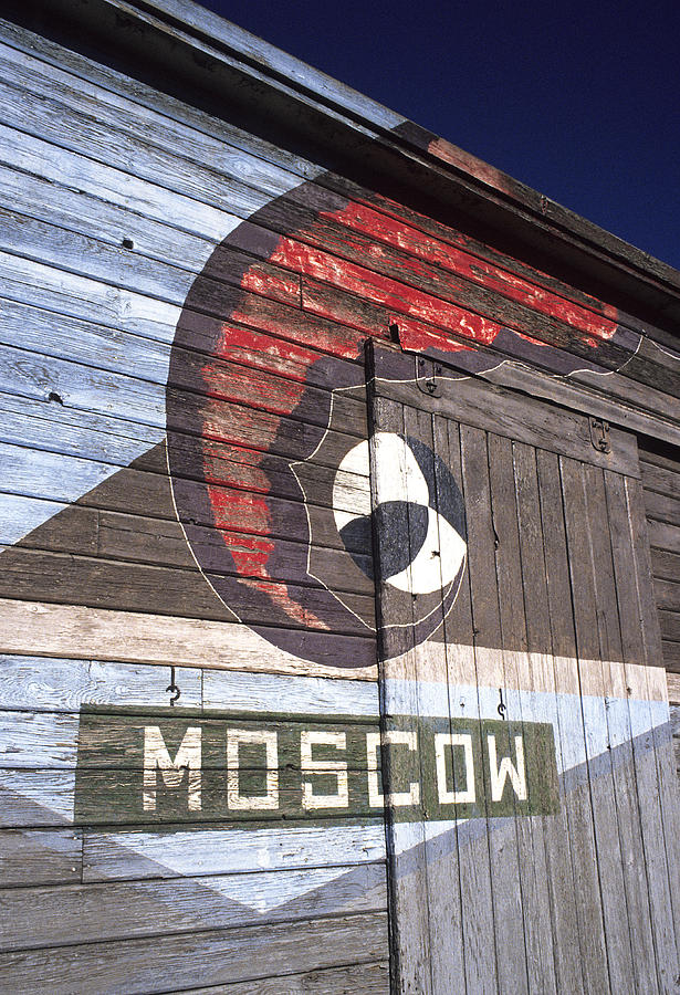 Moscow Photograph - Moscow Storage Barn by Latah Trail Foundation