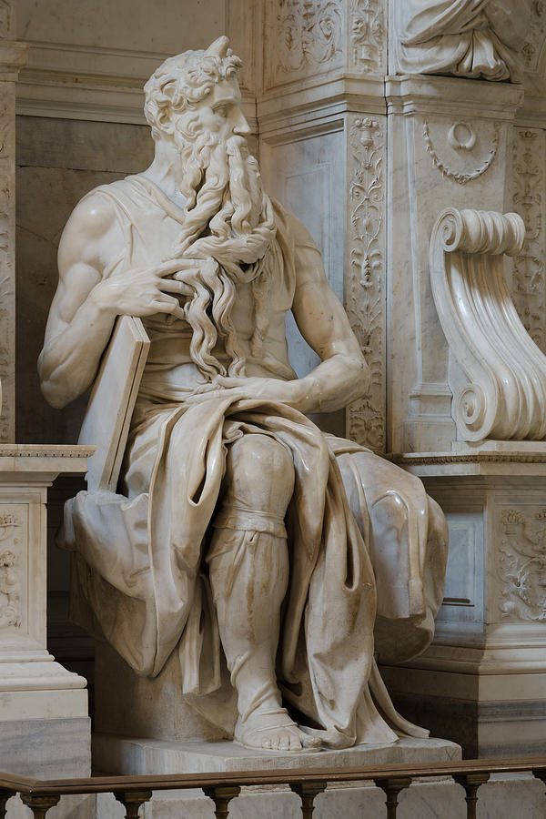 Michelangelo Photograph - Moses by Pablo Lopez