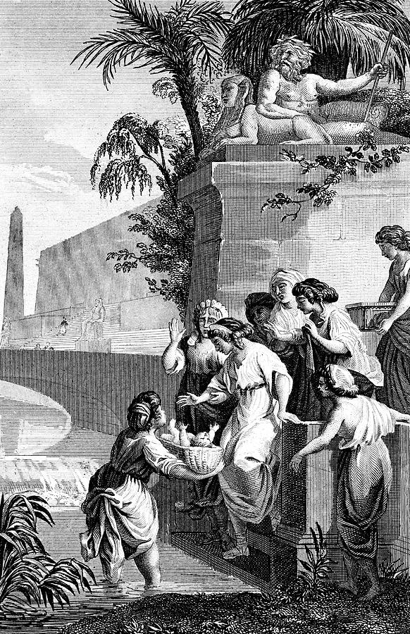 Moses Rescued Photograph by Collection Abecasis/science Photo Library