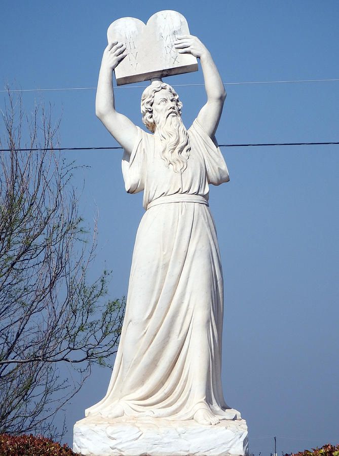 Moses Statue Photograph