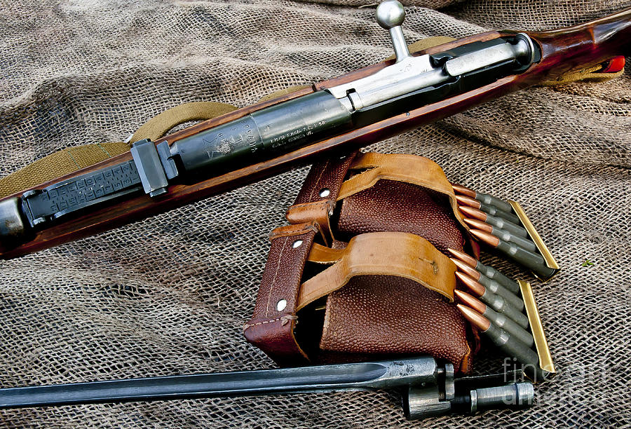 Mosin Sniper Rifle Photograph by Wilma  Birdwell