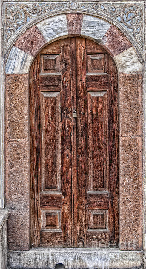 Mosque doors 08 Photograph by Antony McAulay