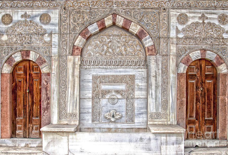 Mosque doors 10 Photograph by Antony McAulay