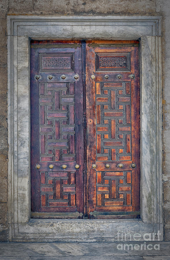 Mosque doors 17 Photograph by Antony McAulay