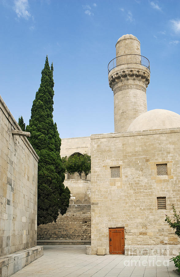 Mosque In Baku Azerbaijan Photograph