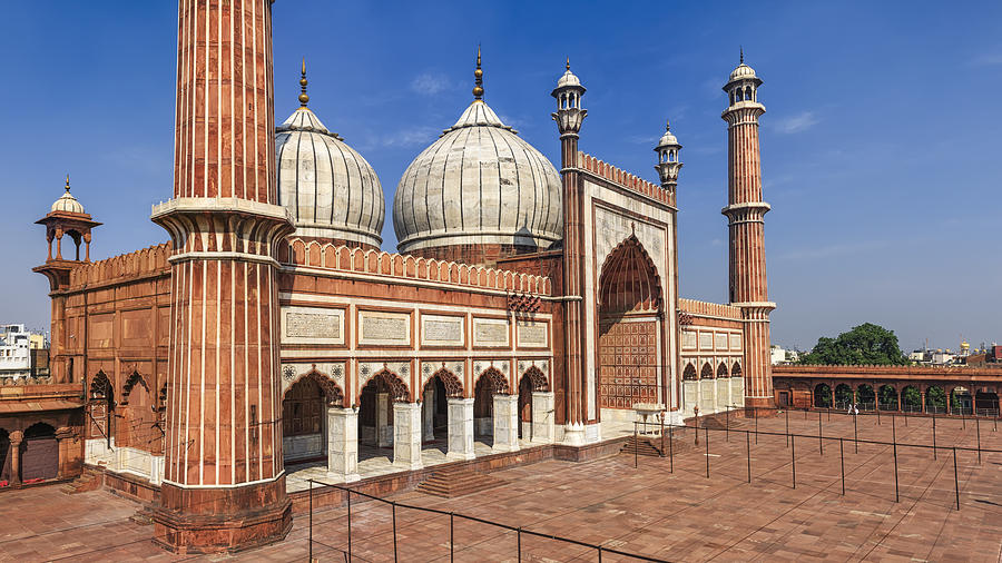 Mosque Jama Masjid, Delhi, India Photograph by Hadynyah