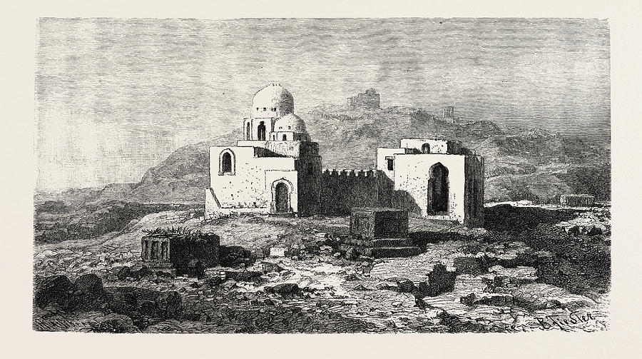 Mosque-tomb Near Assouan Drawing by Litz Collection - Fine Art America