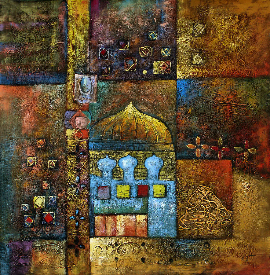 Mosques Painting by Almasri