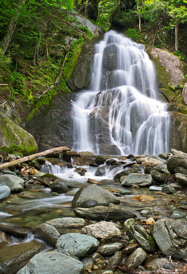 Waterfall Photograph - Moss Glen Falls by Gordon Ripley