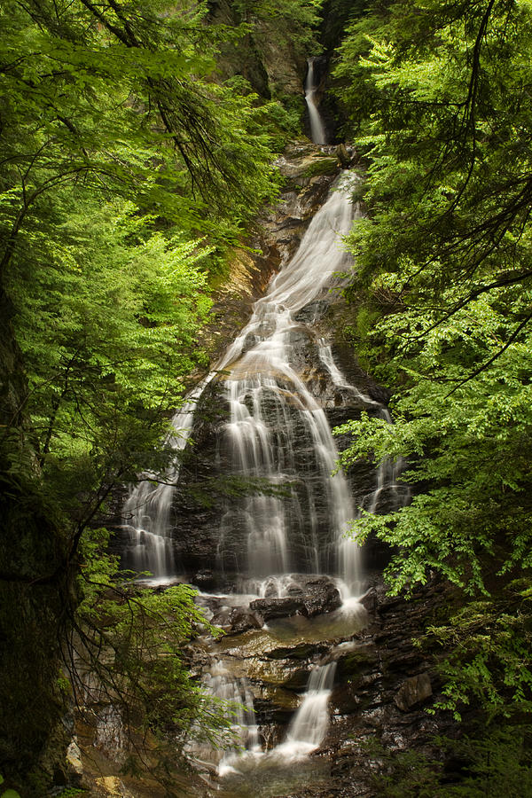 Moss Glen Falls Stowe Vermont Photograph by Stephanie McDowell