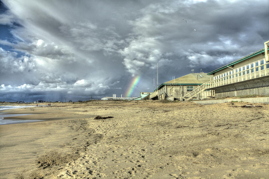 Moss Landing Rainbow and Marine Laboratories Photograph by SC Heffner