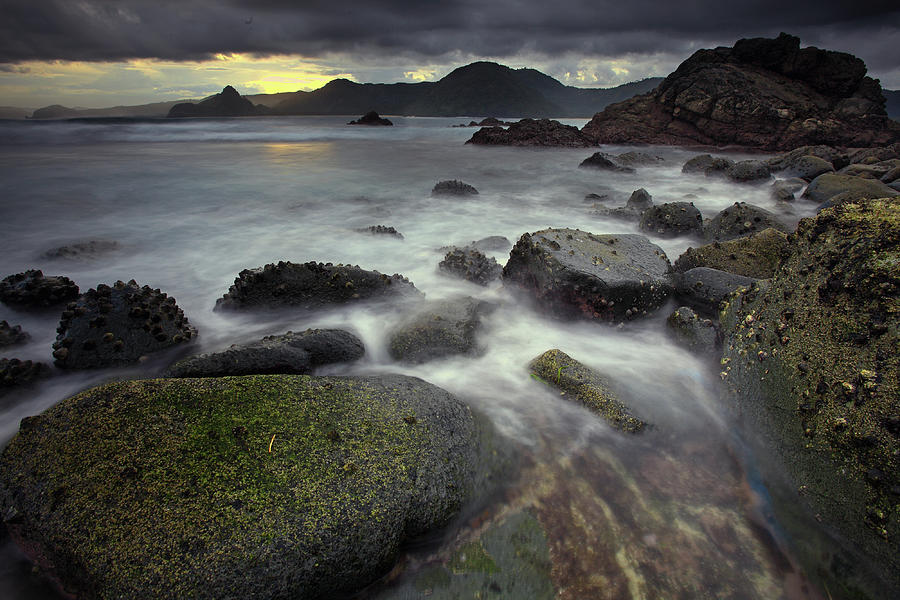Mossy Rocks In Lombok Photograph by Ali Trisno Pranoto