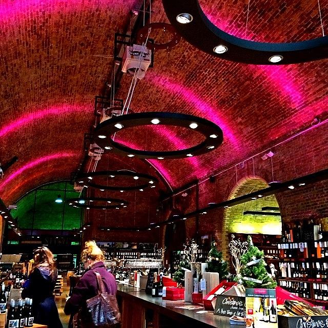 London Photograph - Most Amazing Wine Store Ever! #london by Nathan Gardner