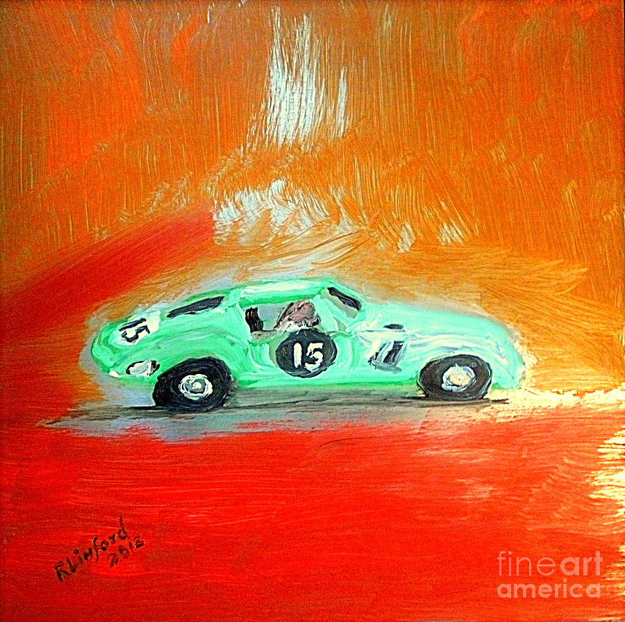 Most Expensive Car 1962 Ferrari 250 GTO  Painting by Richard W Linford