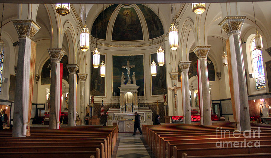 Most Precios Blood Church Interior Photograph by Steven Spak