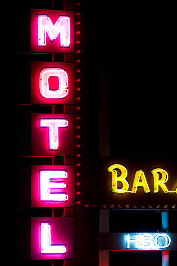 Motel Bar HBO Photograph by James BO Insogna