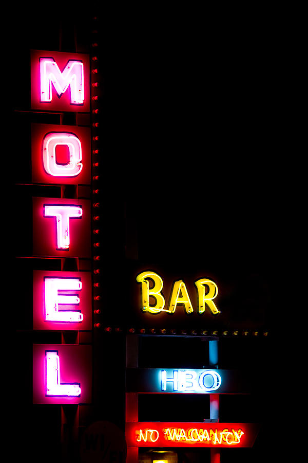 Motel Bar HBO No Vacancy Photograph by James BO Insogna
