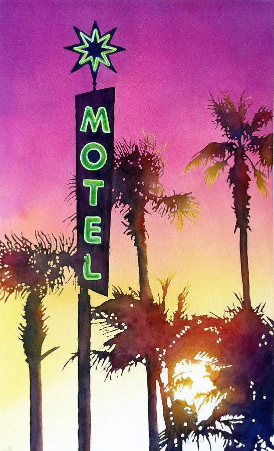 Motel California Painting