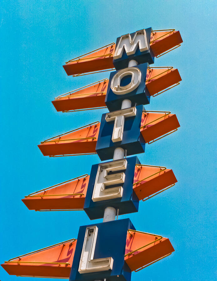 Motel Large Photograph by Matthew Bamberg