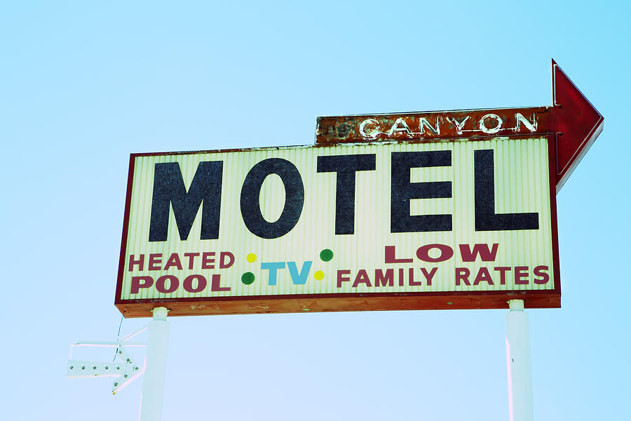 Motel Sign Photograph by Gigi Ebert