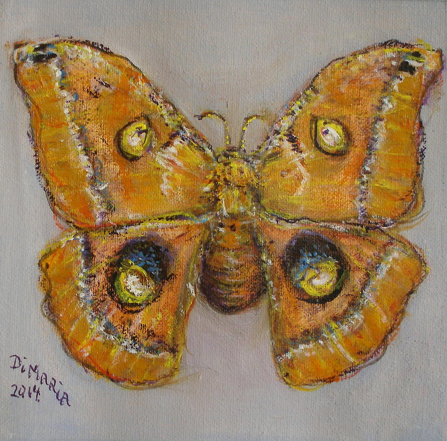 Moth #2 Painting by Donelli  DiMaria