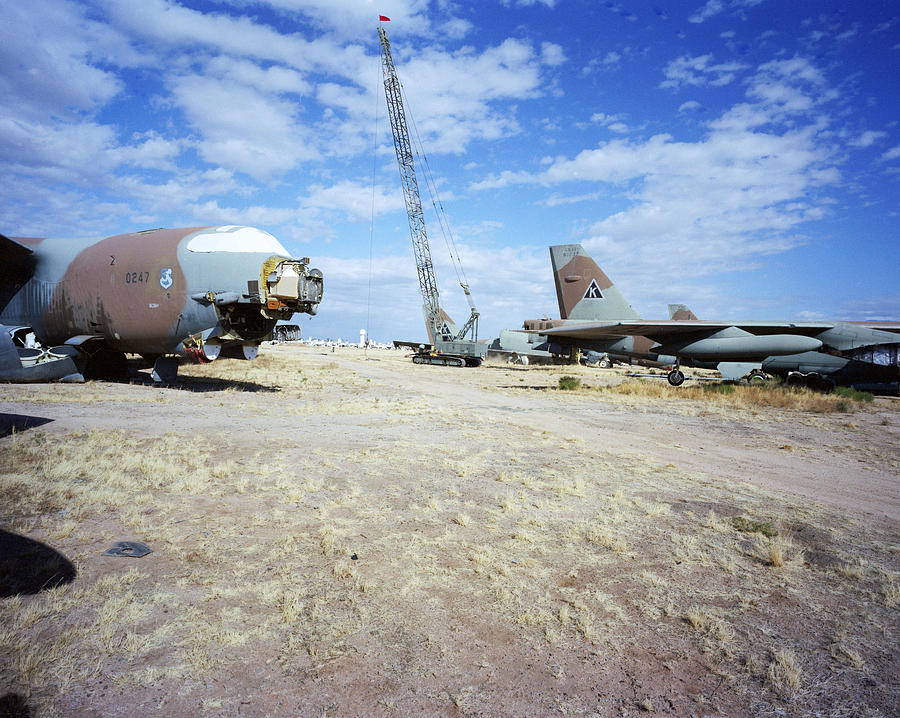 Mothballed B-52Gs Photograph by Jan W Faul